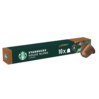 Starbucks House Blend Nespresso Coffee Capsules 10 Pack (52 g)
