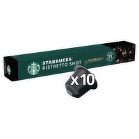 Starbucks Ristretto Shot By Nespresso Coffee Capsules 10 Pack (57 g)