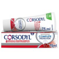 Corsodyl Complete Protection Whitening Toothpaste (75 ml)