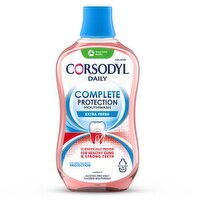 Corsodyl Complete Protection Arctic Mint Mouthwash (500 ml)