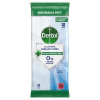 Dettol Surface Cleanser Bio Wipes (30 Piece)