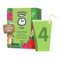 Innocent Strawberry And Raspberry Kids (600 ml)