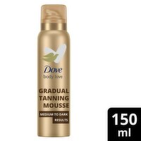 Dove DermaSpa Summer Revived Gradual Self-Tan Medium to Dark Body Mousse (150 ml)