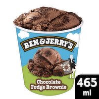 Ben & Jerry's Chocolate Fudge Brownie Ice Cream (465 ml)