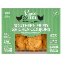 Rosie & Jim Gluten Free Southern Fried Chicken Goujons (300 g)