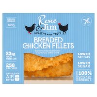 Rosie & Jim Gluten Free Breaded Chicken Fillet (280 g)