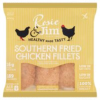 Rosie & Jim Gluten Free Southern Fried Chicken Fillets (400 g)