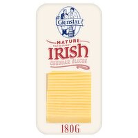 Glenstal Mature Irish White Cheddar Slices (180 g)
