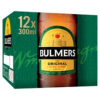 Bulmers Original Cider Bottle 12 Pack (300 ml)