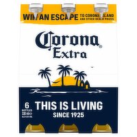 Corona Extra Lager Bottles 6 Pack (330 ml)