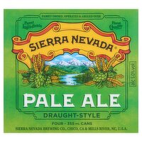 Sierra Nevada Draught Pale Ale Cans 4 Pack (355 ml)