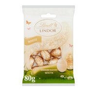 Lindor White Chocolate Mini Eggs Bag (80 g)