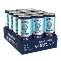 Bombay Sapphire Gin and Tonic (250 ml)