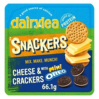 Dairylea Snackers Cheese & Crackers & Mini Oreo Snacks (66.1 g)