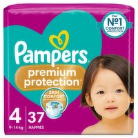 Pampers Premium Protection Size 4 Nappies (37 Piece)