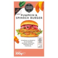Strong Roots Spinach & Pumpkin Burger (306 g)