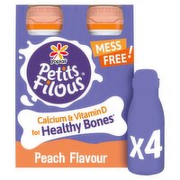Yoplait Petits Filous Mess Free Peach Yogurt Pocket (400 g)