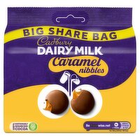 Cadbury Dairy Milk Caramel Nibbles Big Share Bag (186 g)