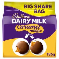 Cadbury Caramel Nibbles Xl Pouch (186 g)