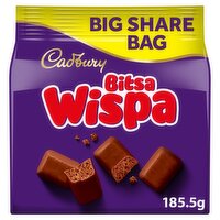 Cadbury Bitsa Wispa Big Share Bag (185.5 g)