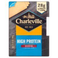 Charleville Lighter Red Cheddar Slices (160 g)