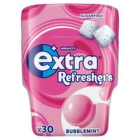 Wrigleys Extra Refreshers Bubblemint Gum Bottle (67.2 g)