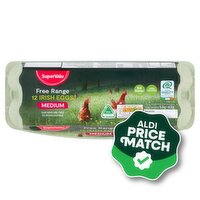 SuperValu Free Range Medium Eggs (12 Piece)