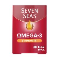 Seven Seas Omega 3 Plus Immunity Capsules (60 Piece)