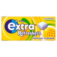 Extra Refreshers Tropical Gum Pack (15.6 g)