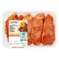 SuperValu Fresh Irish Memphis BBQ Pork Chops (425 g)