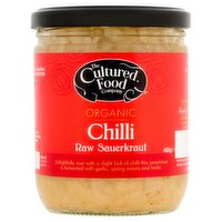 The Cultured Food Company Org Chilli & Dill Raw Sauerkraut (400 g)