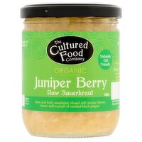 The Cultured Food Company Org Juniper Berry Raw Sauerkraut (400 g)