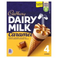 Cadbury Dairy Milk Caramel Cone (100 ml)