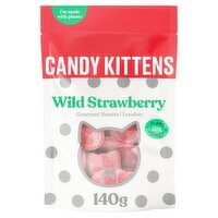 Candy Kitten Wild Strawberry Sweets (140 g)