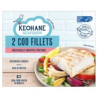 Keohane Seafoods Cod Fillets (240 g)
