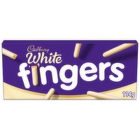 Cadbury Fingers White Chocolate Biscuits (114 g)