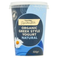 SuperValu Signature Tastes Organic Greek Style Natural Yogurt (500 g)
