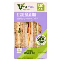 Freshways Veggie Triple Sandwich (244 g)