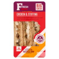Freshways Triple Chicken Stuffing Sandwich (256 g)