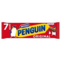 Mcvitie's Penguin Original Chocolate Bar 7 Pack (24.6 g)