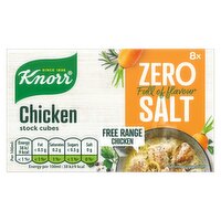 Knorr Chicken Zero Salt Stock 8 Cubes (72 g)