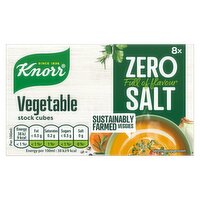 Knorr Vegetable Zero Salt Stock 8 Cubes (72 g)