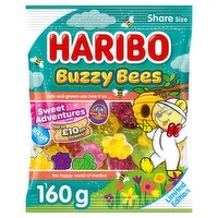 Haribo Buzzy Bees Sweets Bag (160 g)