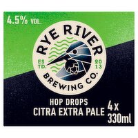 Rye River Hop Drops Citra Extra Pale Can 4 Pack (330 ml)