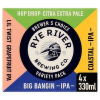 Rye River Brewers Choice Variety Can 4 Pack (330 ml)