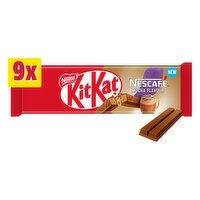 Kit Kat 2 Finger Mocha Chocolate Biscuit Bar 9 Pack (20.7 g)