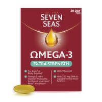 Seven Seas Omega-3 Extra Strength C 30 Caps (30 Piece)