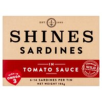 Shines Irish Sardines In Tomato Sauce (106 g)