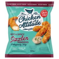 Chicken With Attitude, Sizzler Hot&spicy Tenders (500 g)