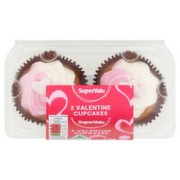 SuperValu Twin Pack Valentine Cupcakes (95 g)